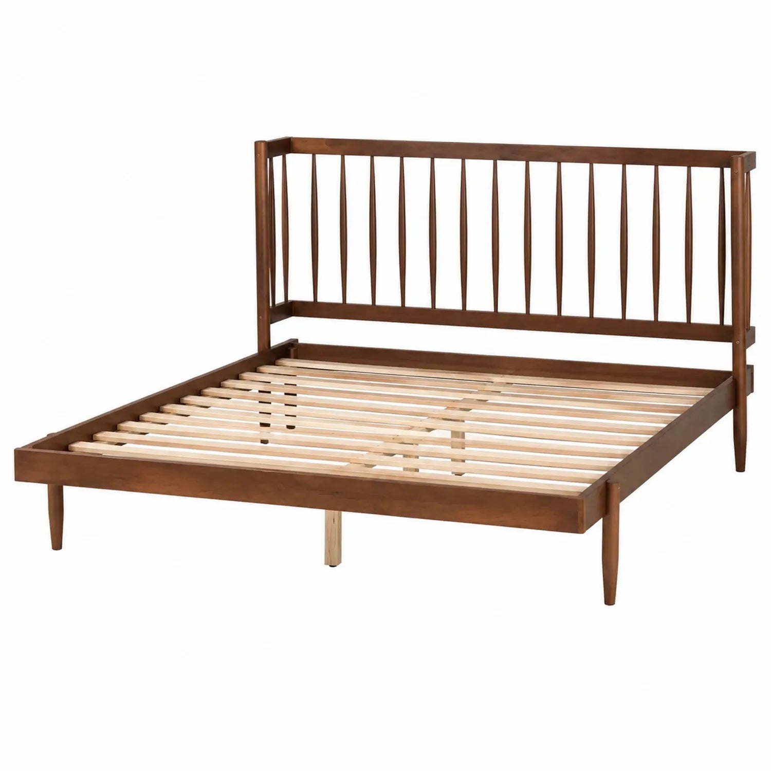 Letto Matrimoniale in Legno con Testiera