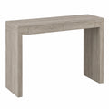 Consolle in Legno MDF Grigio 120x35x80 cm