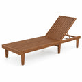 Sdraio in Legno di Acacia 200x65x30 cm